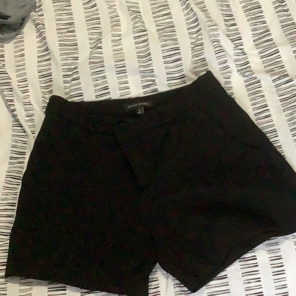 Women's Black Dress Shorts
